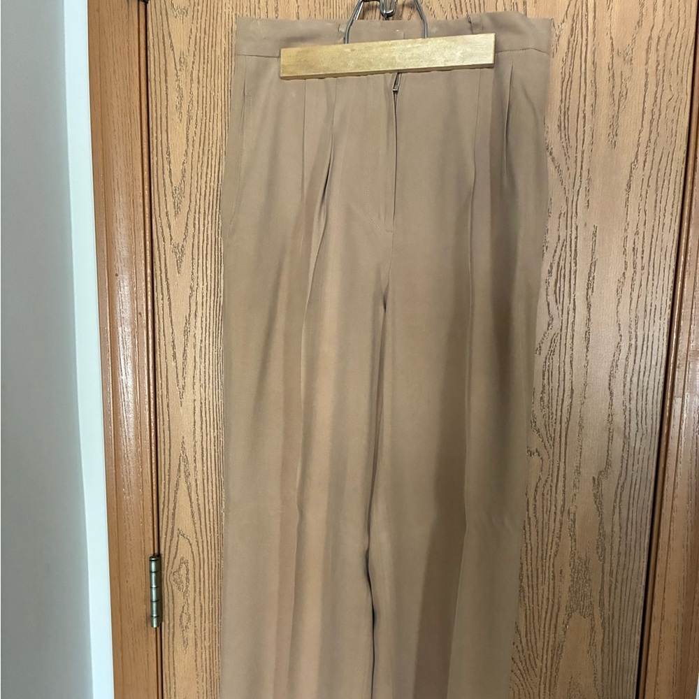 Hugo Buscati Classic Tan Women's Trousers